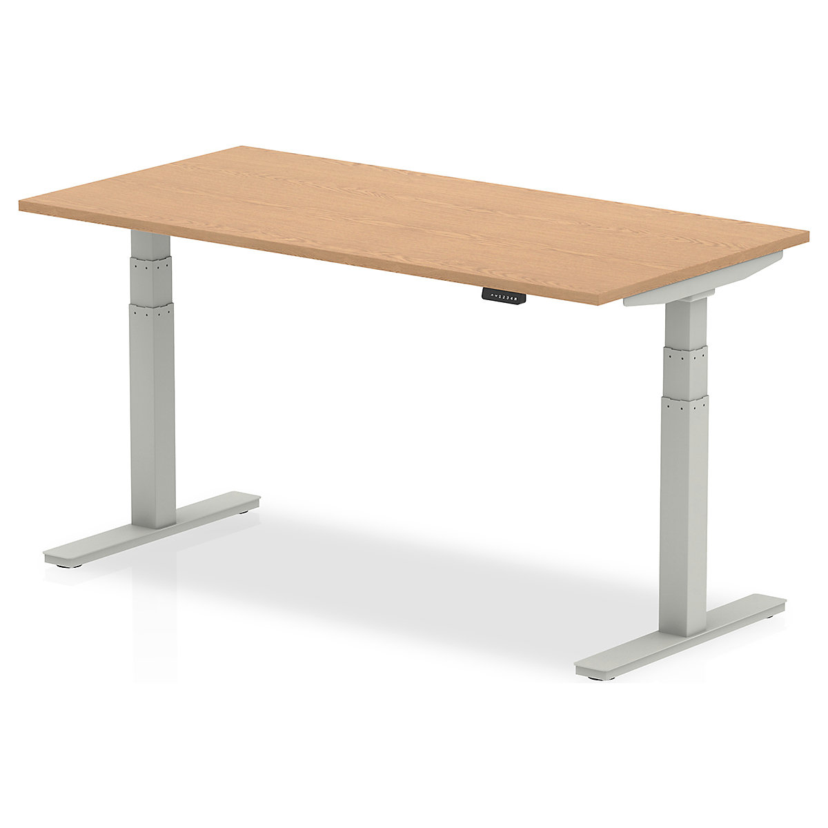 Air Electric Height Adjustable Sit Stand Office Desks 1600mm Wide