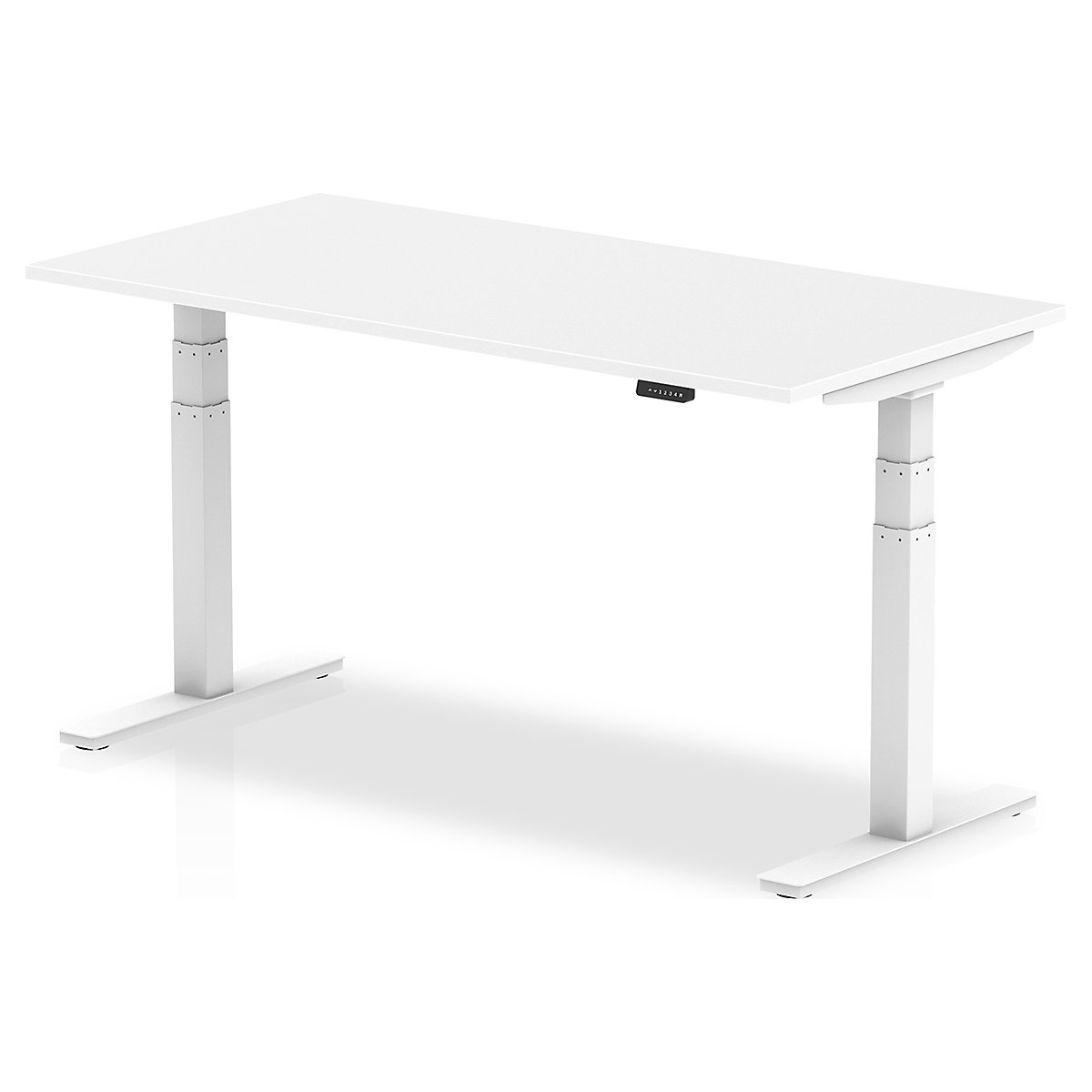 Air Electric Height Adjustable Sit Stand Office Desks 1600mm Wide