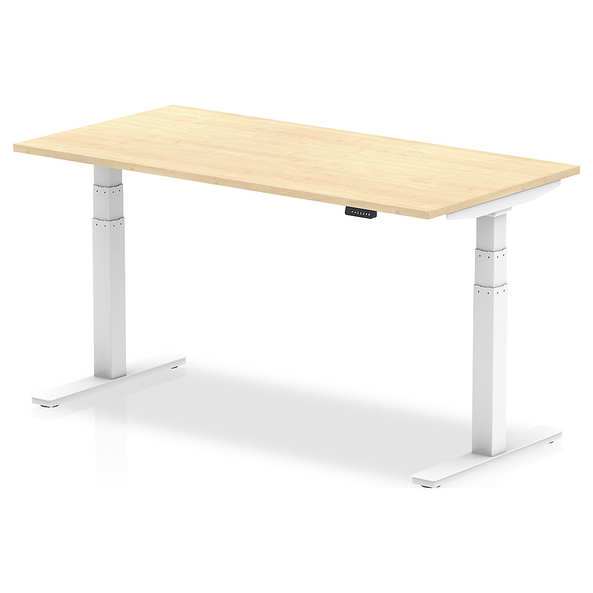 Air Electric Height Adjustable Sit Stand Office Desks 1600mm Wide