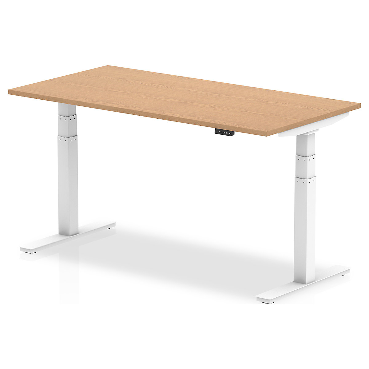 Air Electric Height Adjustable Sit Stand Office Desks 1600mm Wide