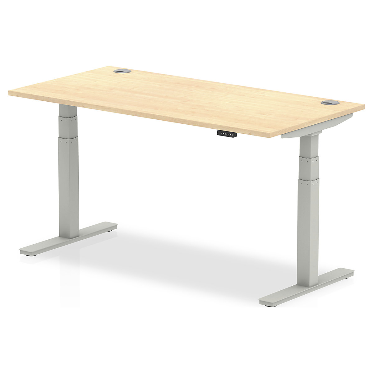 Air Electric Height Adjustable Sit Stand Office Desks 1600mm Wide