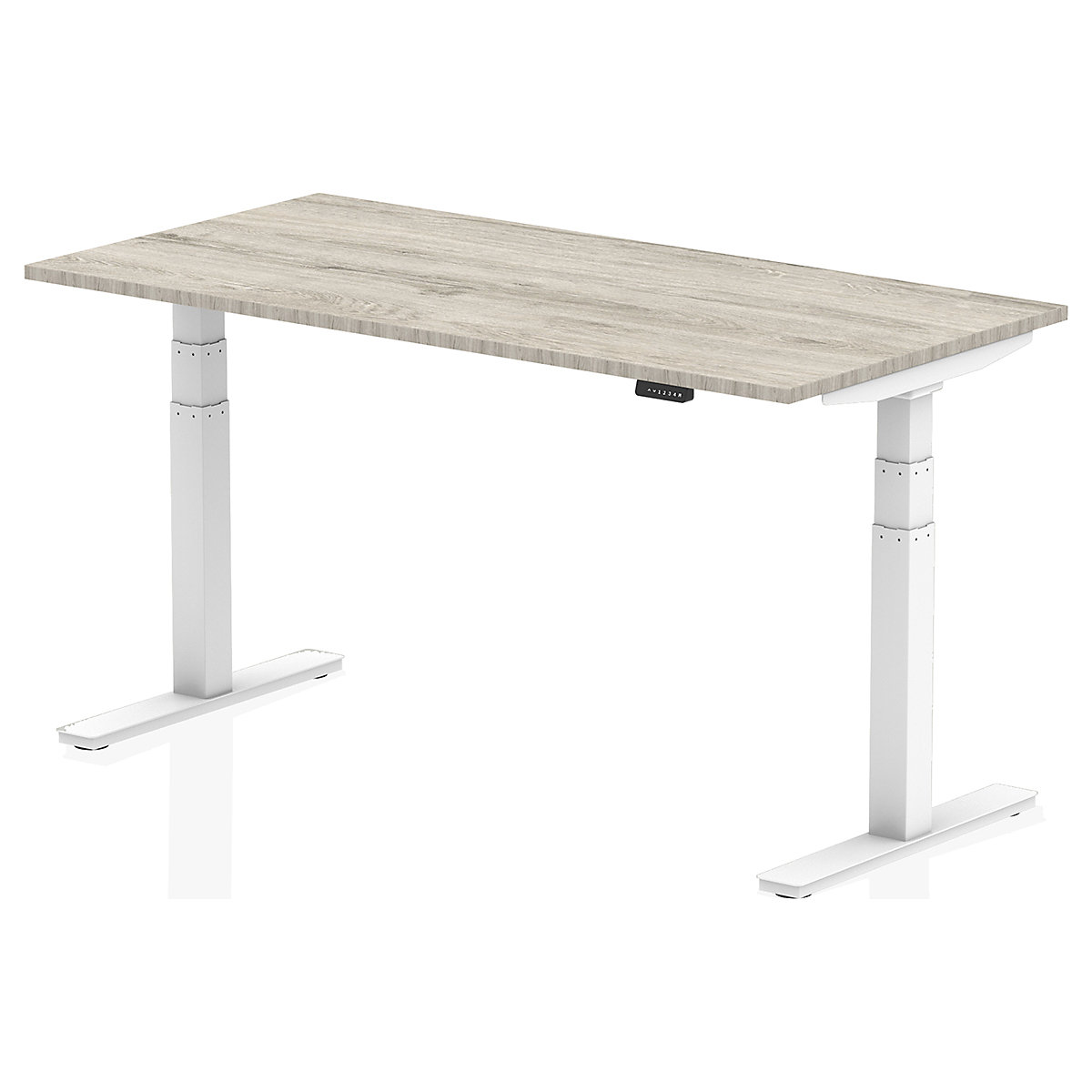Air Electric Height Adjustable Sit Stand Office Desks 1600mm Wide