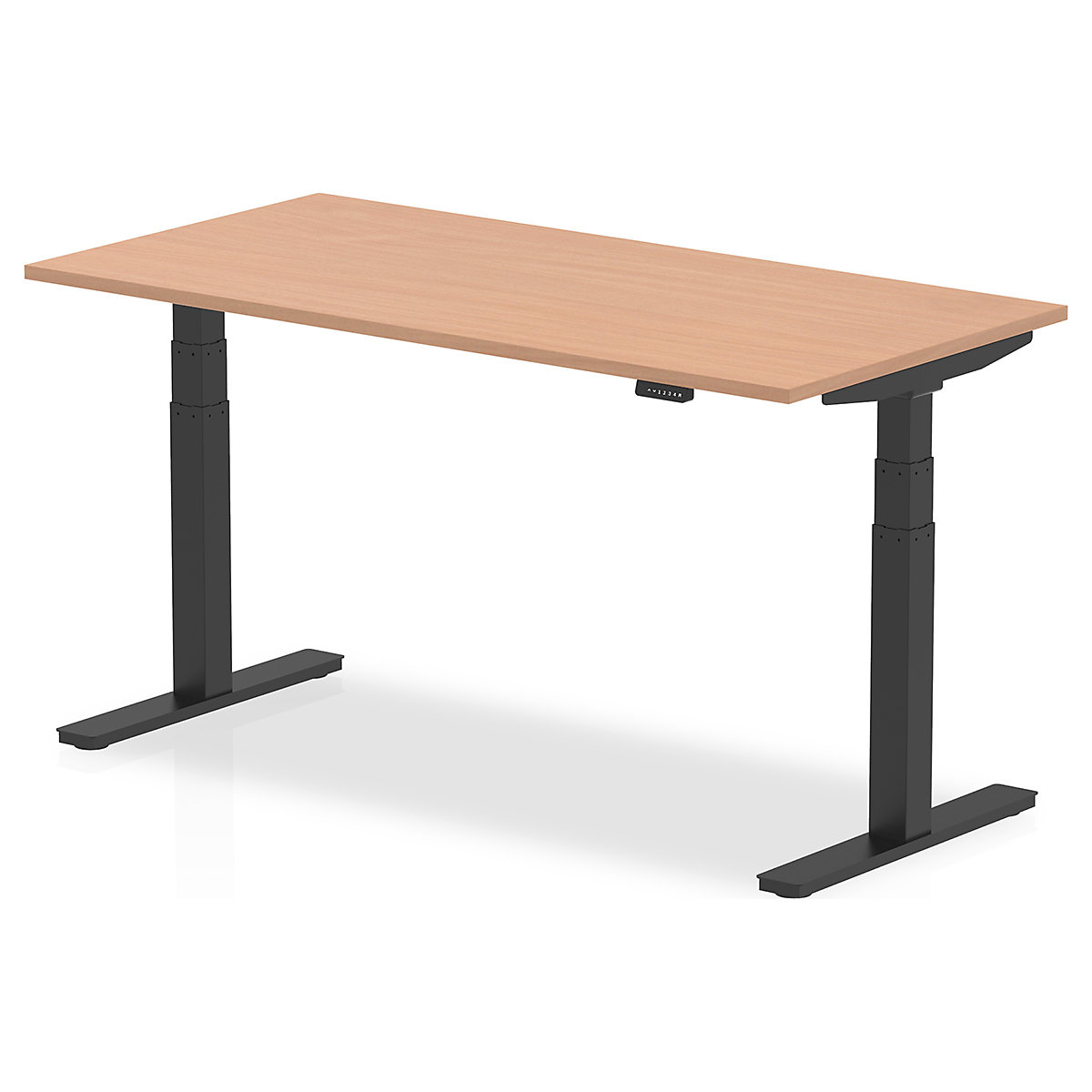 Air Electric Height Adjustable Sit Stand Office Desks 1600mm Wide