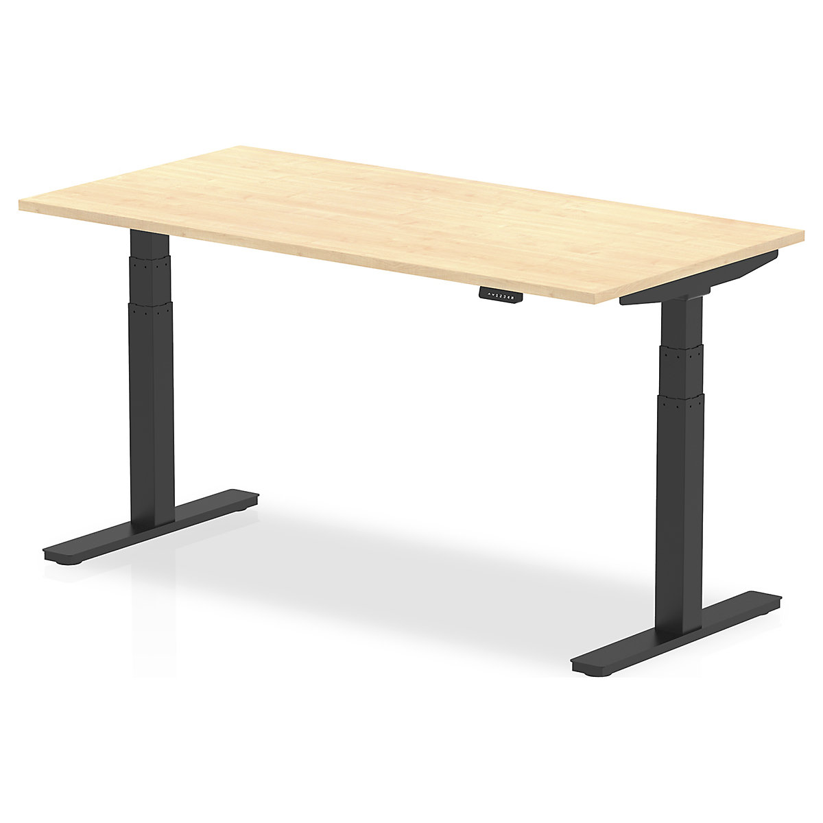 Air Electric Height Adjustable Sit Stand Office Desks 1600mm Wide