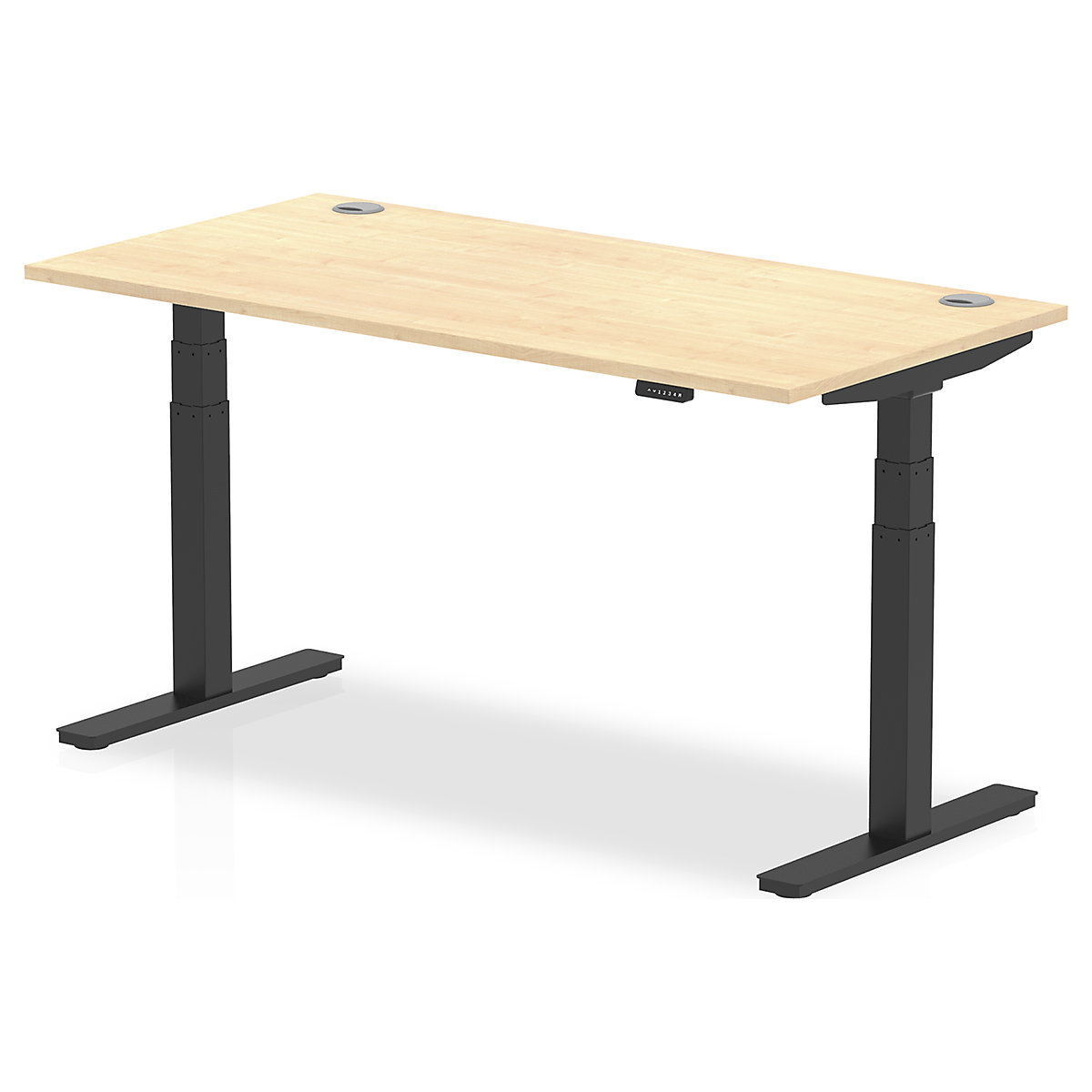 Air Electric Height Adjustable Sit Stand Office Desks 1600mm Wide