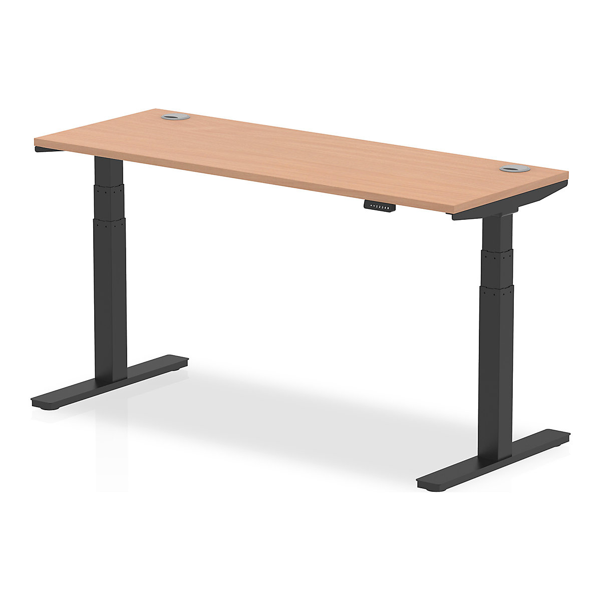 Air Electric Height Adjustable Sit Stand Office Desks 1600mm Wide