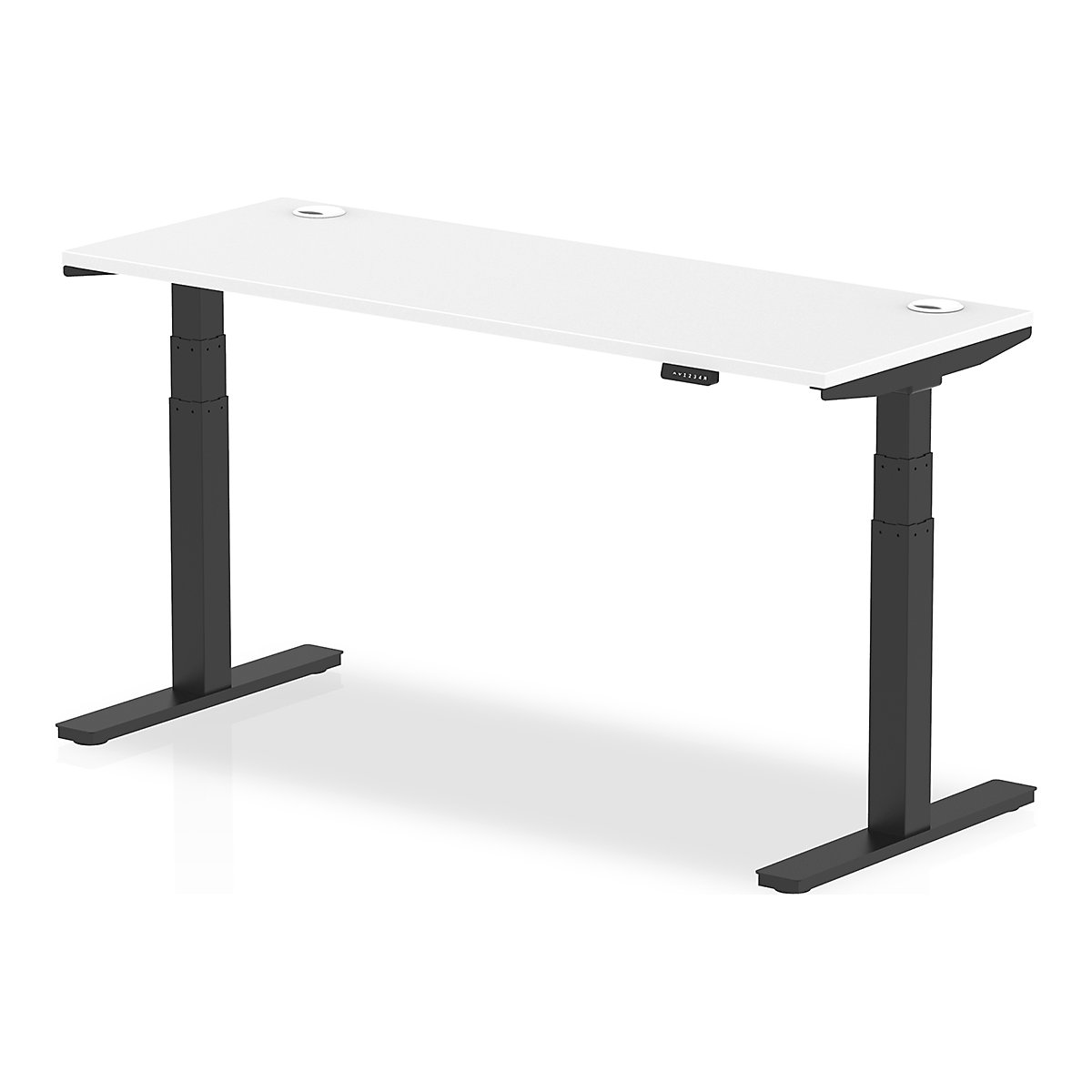 Air Electric Height Adjustable Sit Stand Office Desks 1600mm Wide