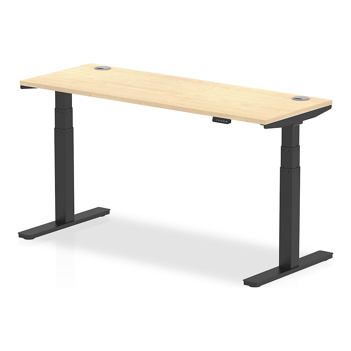 Air Electric Height Adjustable Sit Stand Office Desks 1600mm Wide