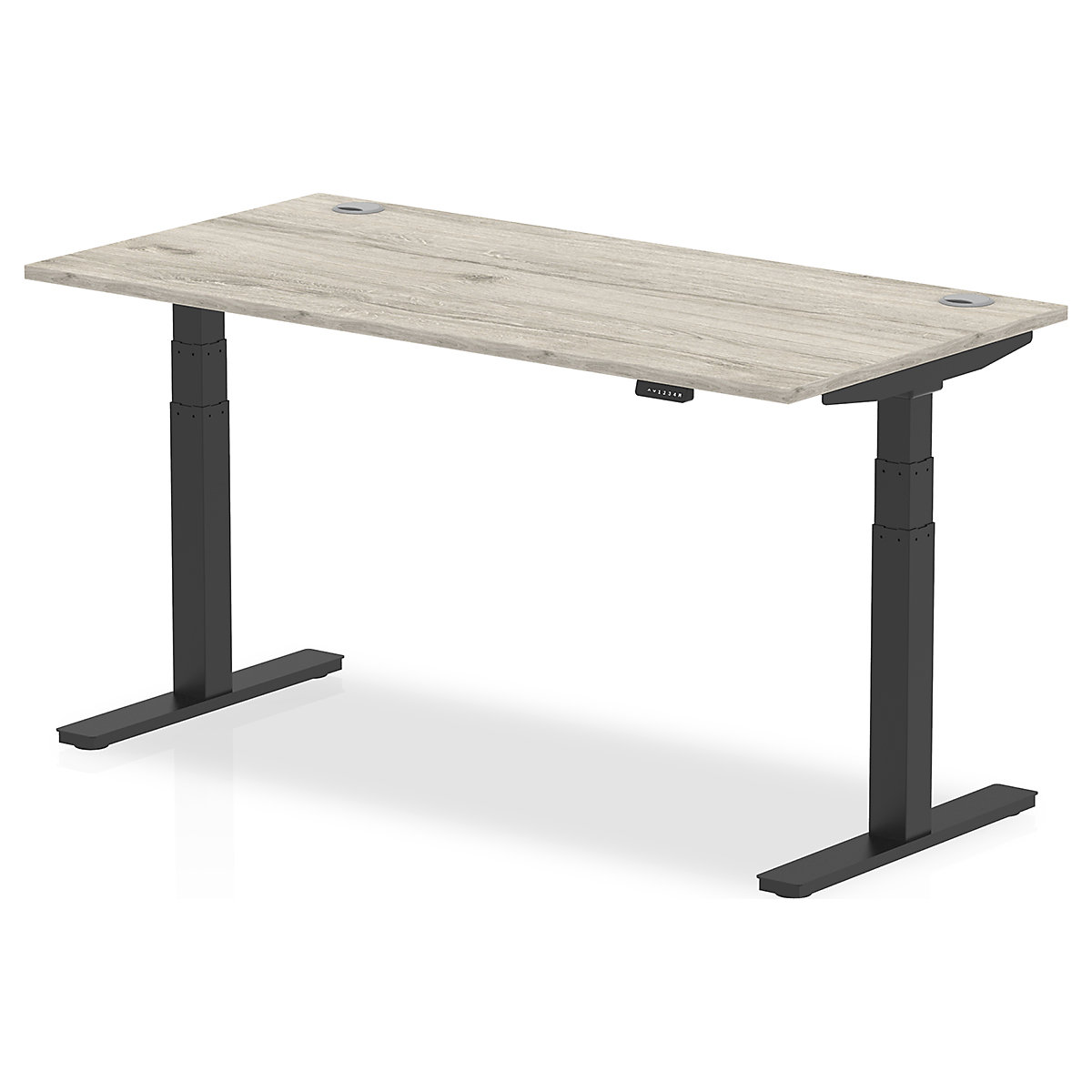 Air Electric Height Adjustable Sit Stand Office Desks 1600mm Wide