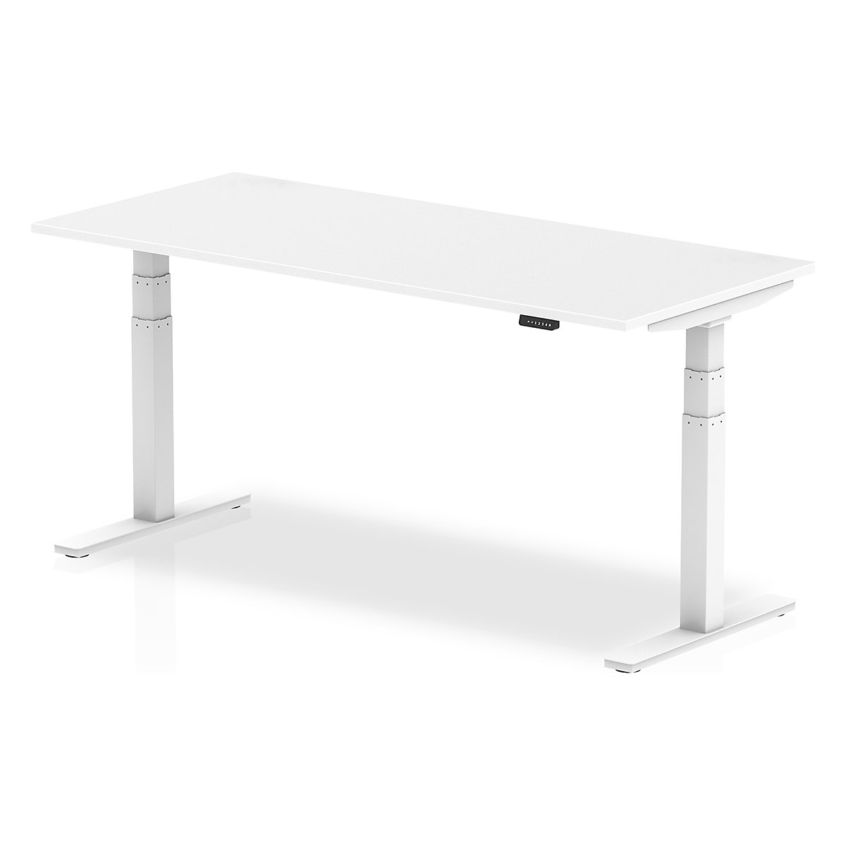 Air Electric Height Adjustable Sit Stand Office Desks 1800mm Wide