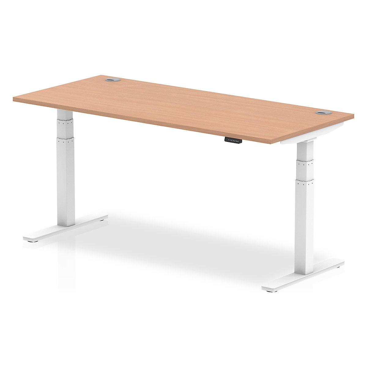 Air Electric Height Adjustable Sit Stand Office Desks 1800mm Wide