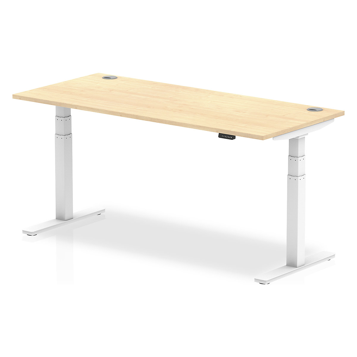 Air Electric Height Adjustable Sit Stand Office Desks 1800mm Wide