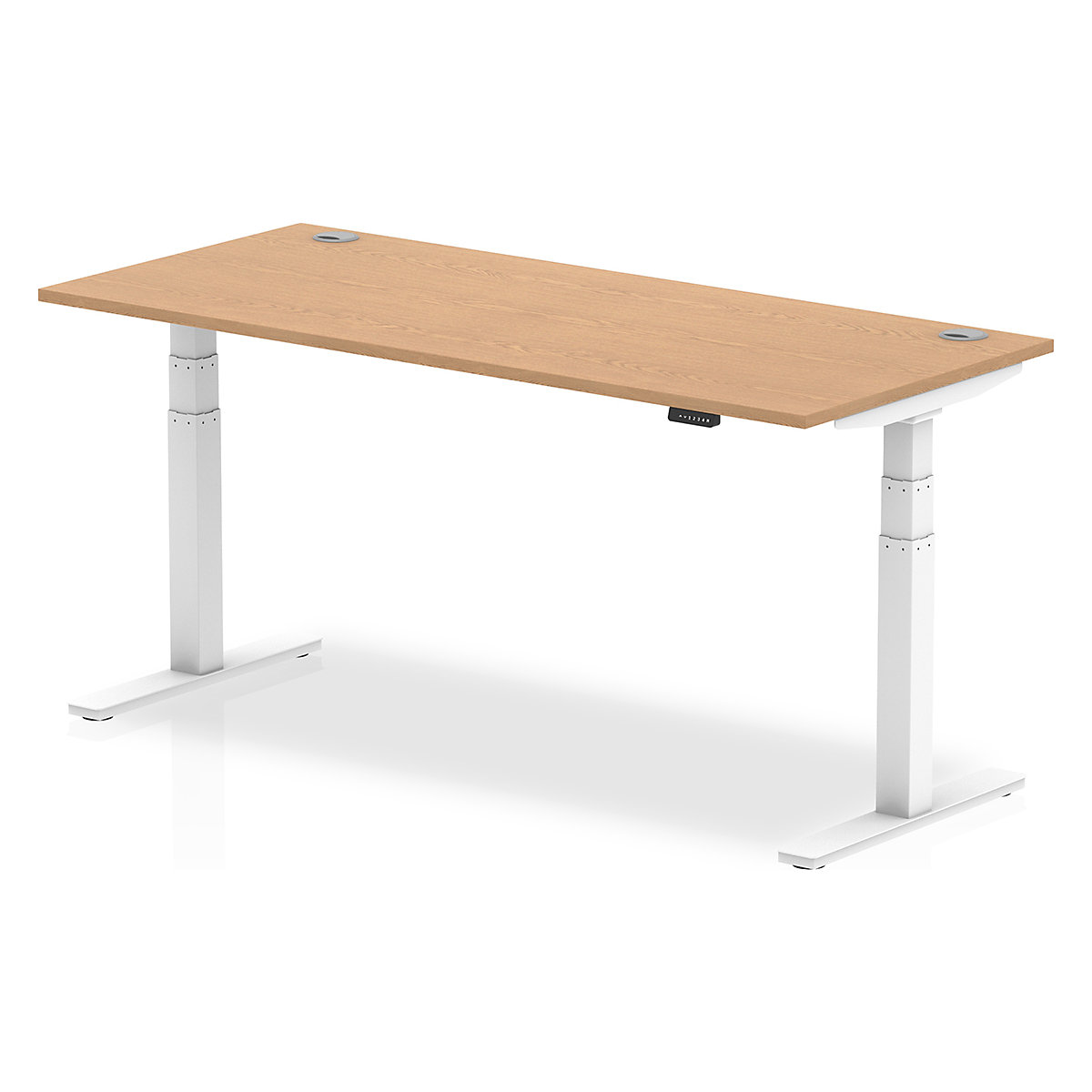 Air Electric Height Adjustable Sit Stand Office Desks 1800mm Wide