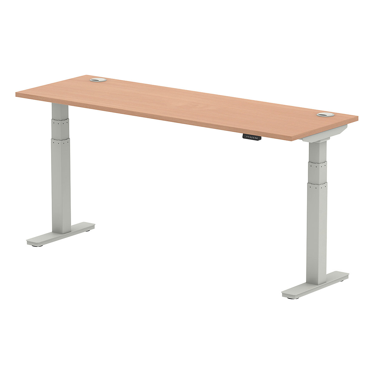 Air Electric Height Adjustable Sit Stand Office Desks 1800mm Wide