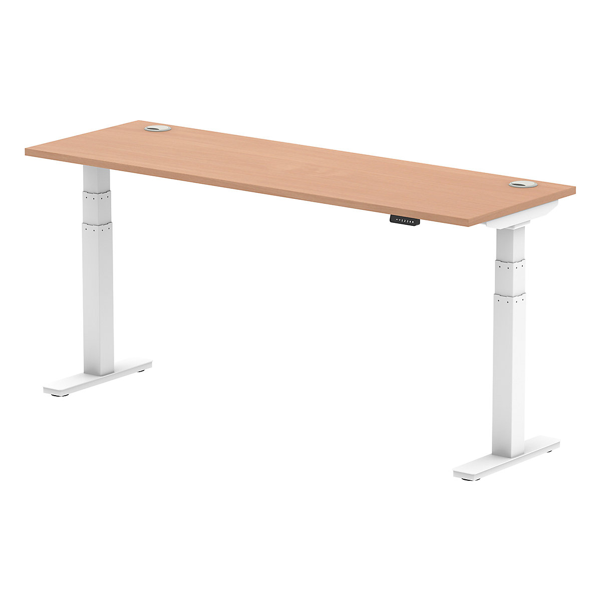 Air Electric Height Adjustable Sit Stand Office Desks 1800mm Wide