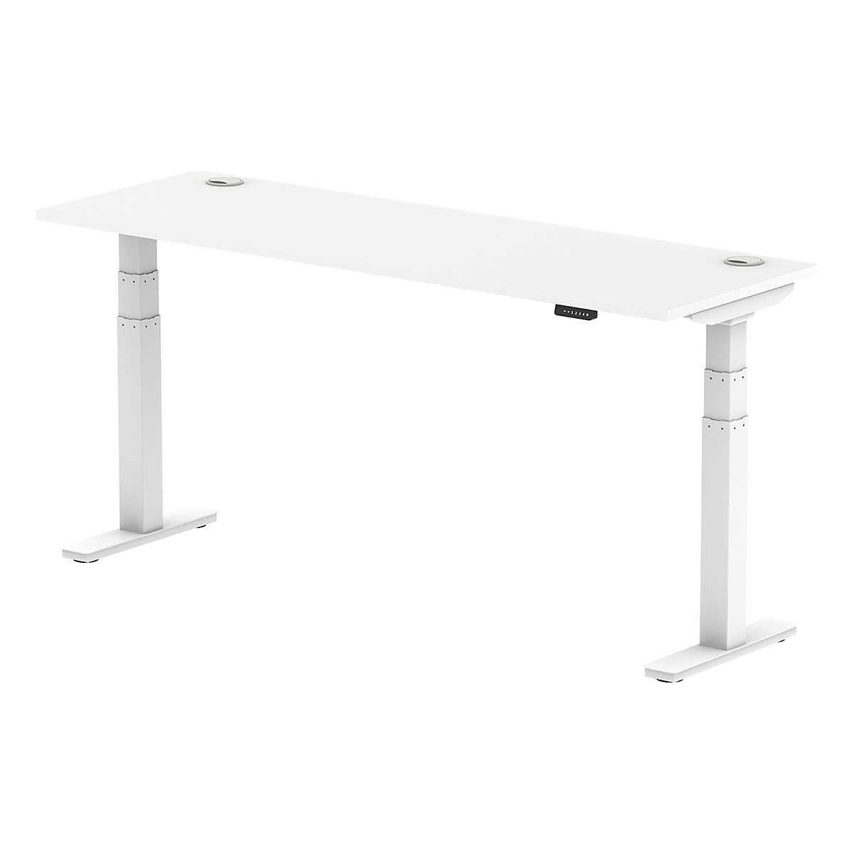 Air Electric Height Adjustable Sit Stand Office Desks 1800mm Wide