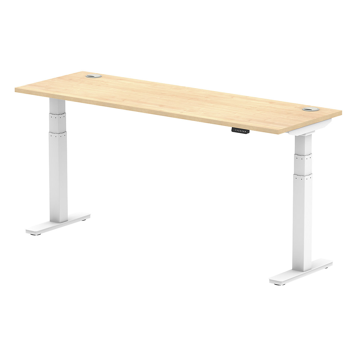 Air Electric Height Adjustable Sit Stand Office Desks 1800mm Wide