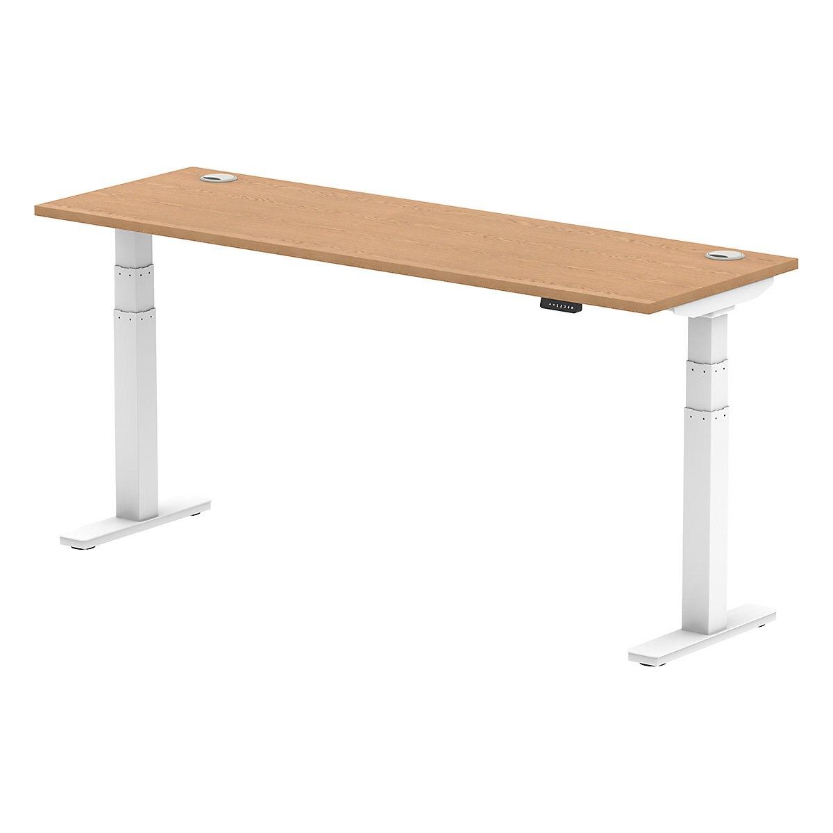 Air Electric Height Adjustable Sit Stand Office Desks 1800mm Wide