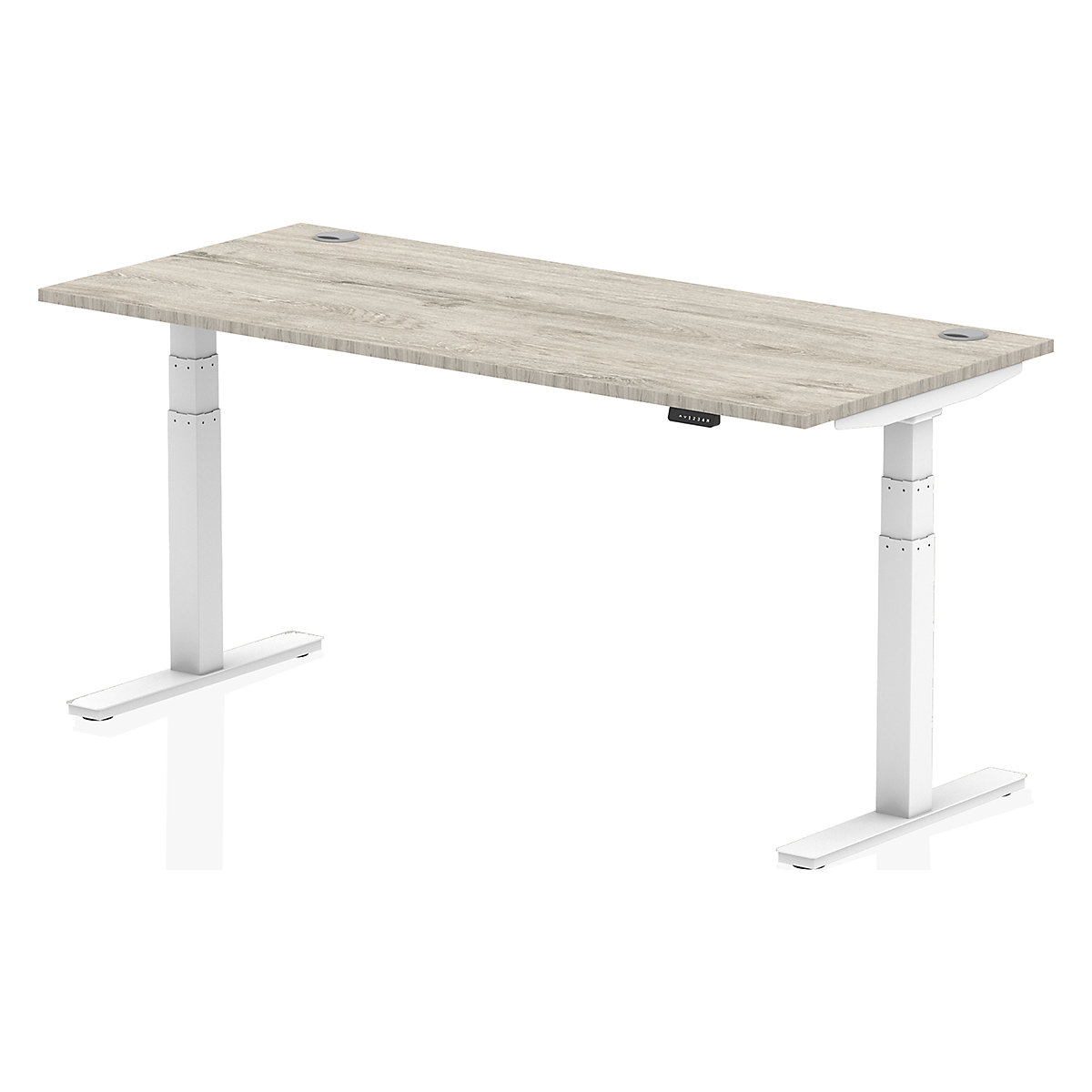 Air Electric Height Adjustable Sit Stand Office Desks 1800mm Wide