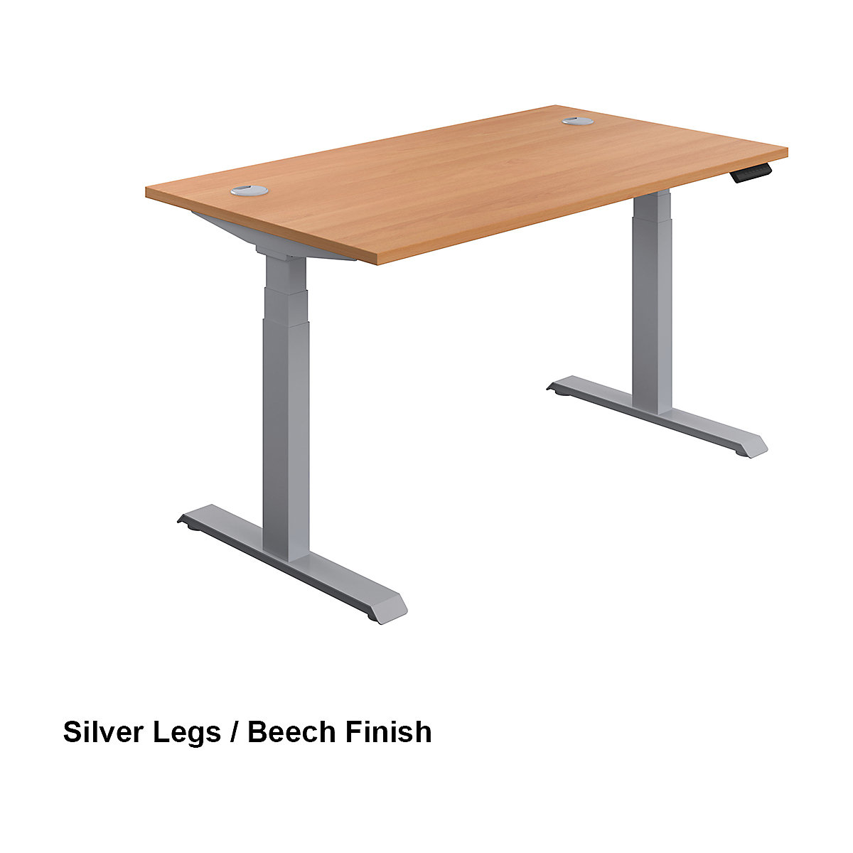 Classic Electric Height Adjustable Sit Stand Office Desk (Product illustration 7)-6