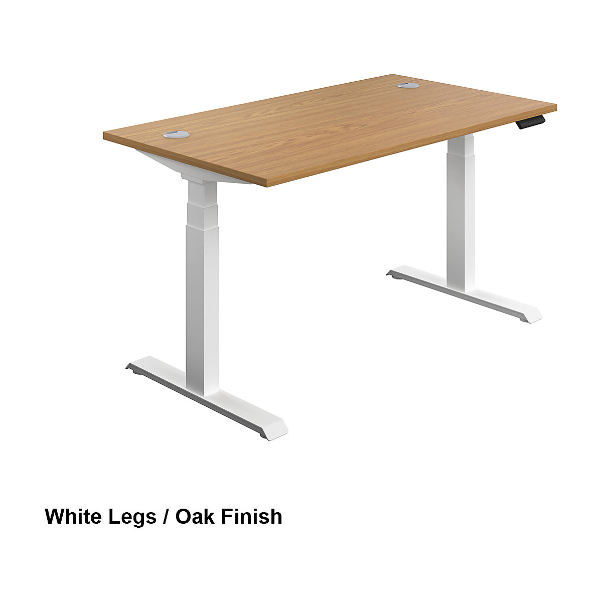 Classic Electric Height Adjustable Sit Stand Office Desk (Product illustration 4)-3