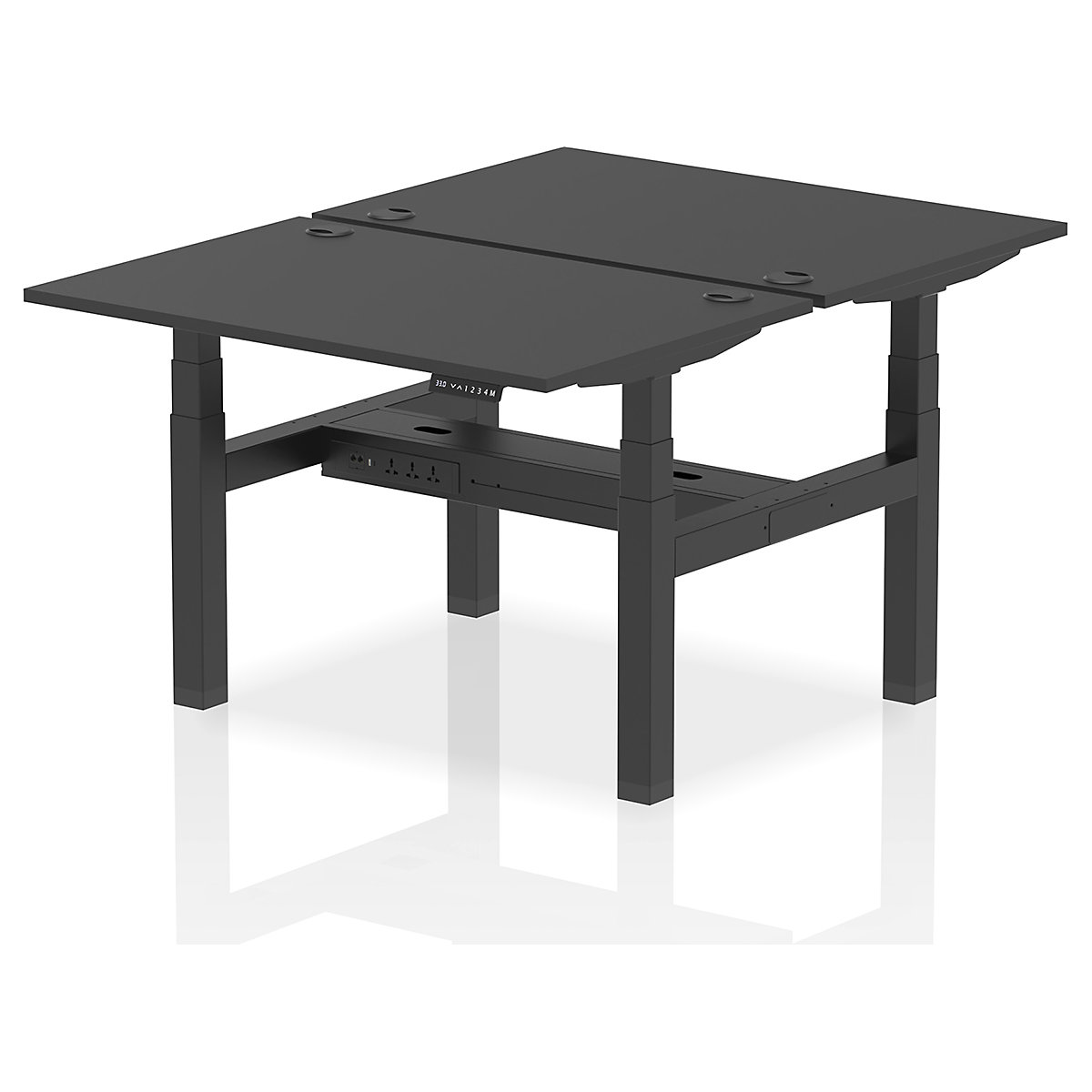 Air Back to Back Standing Desks With USB Ports