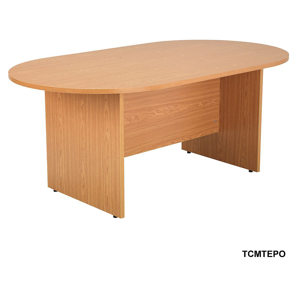 Classic Wooden Meeting Tables, Classic Wooden Meeting Tables, Classic Wooden Meeting Tables End Panel 730h x 1800w x 1000d mm Oak-4