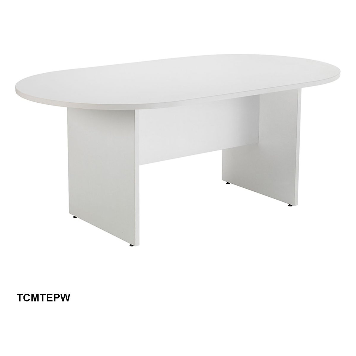 Classic Wooden Meeting Tables, Classic Wooden Meeting Tables, Classic Wooden Meeting Tables End Panel 730h x 1800w x 1000d mm White-5