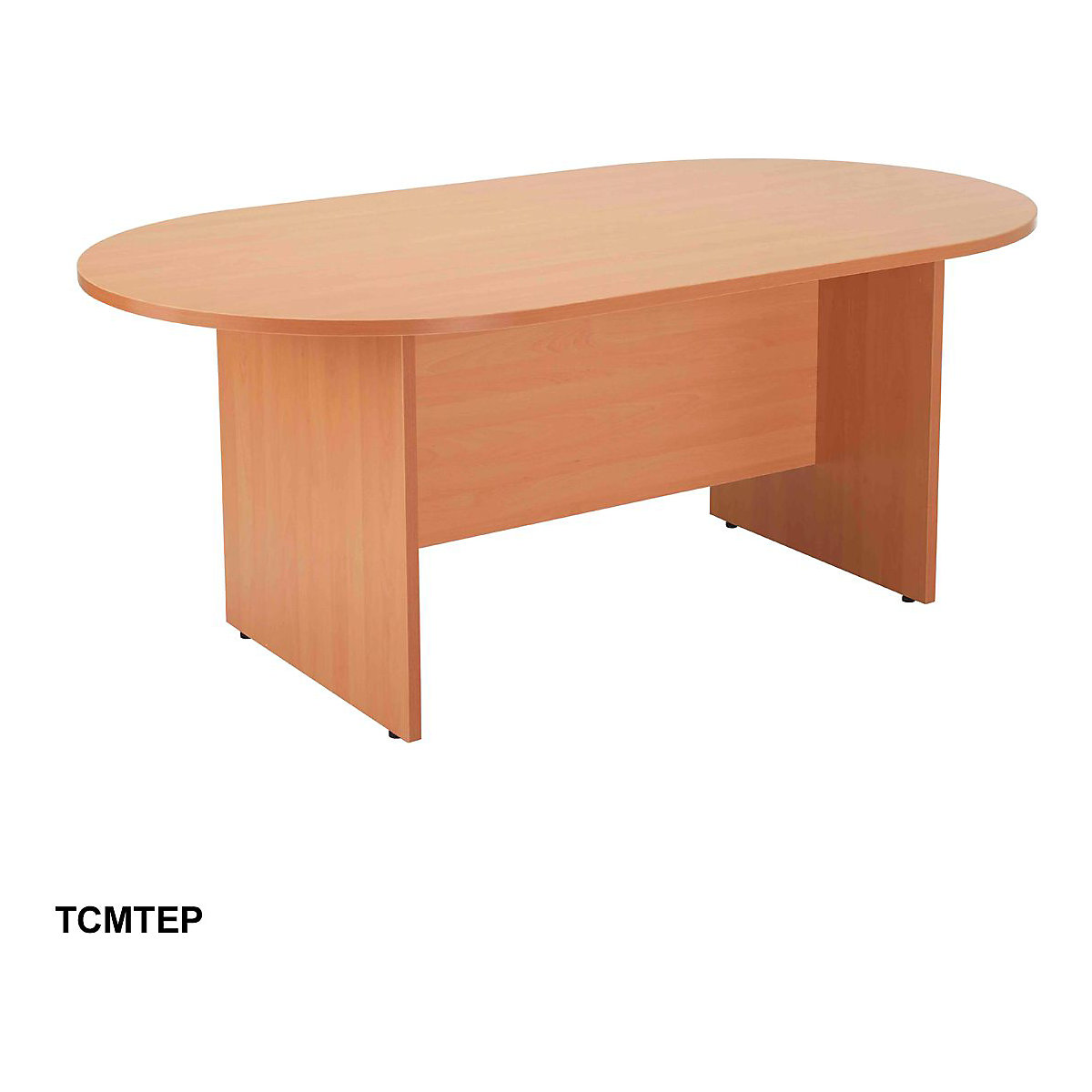 Classic Wooden Meeting Tables, Classic Wooden Meeting Tables, Classic Wooden Meeting Tables End Panel 730h x 1800w x 1000d mm Beech-3