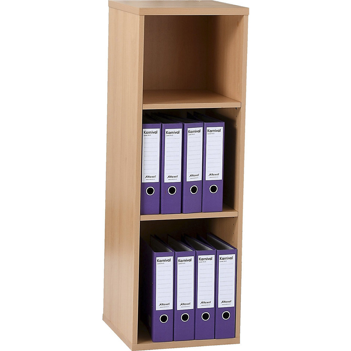 Karbon Narrow Bookcases (Product illustration 2)-1