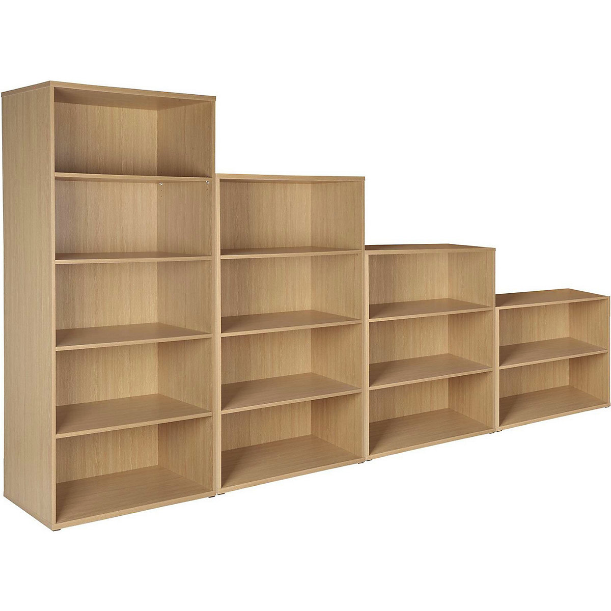 Karbon Office Bookcases (Product illustration 18)-17