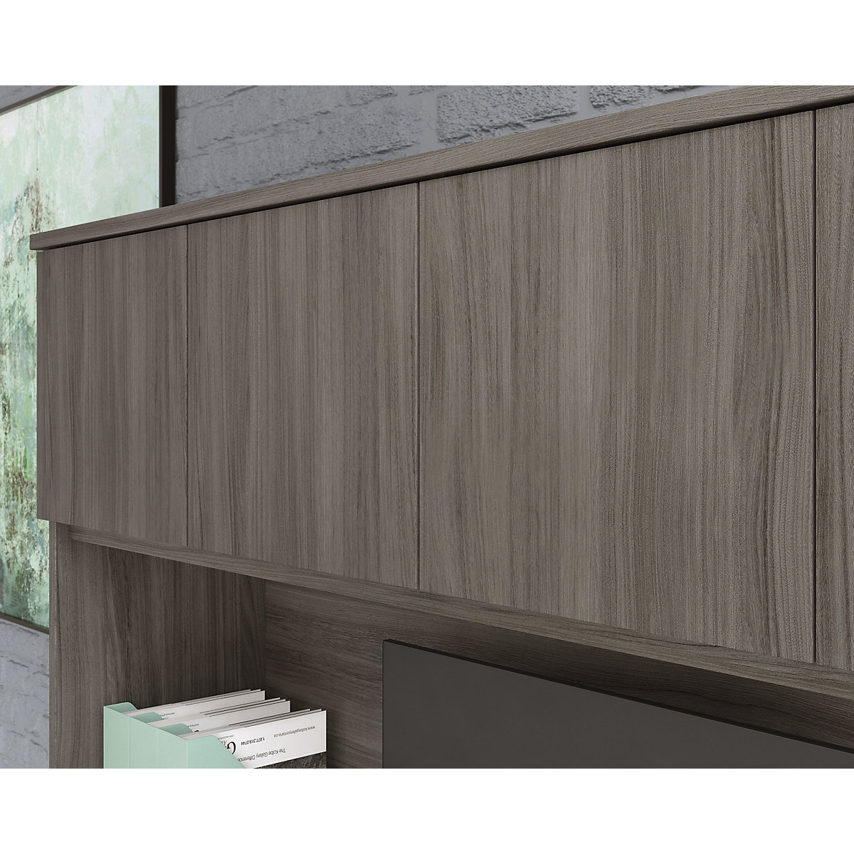 Associate Home Office Desk Hutch (Product illustration 7)-6