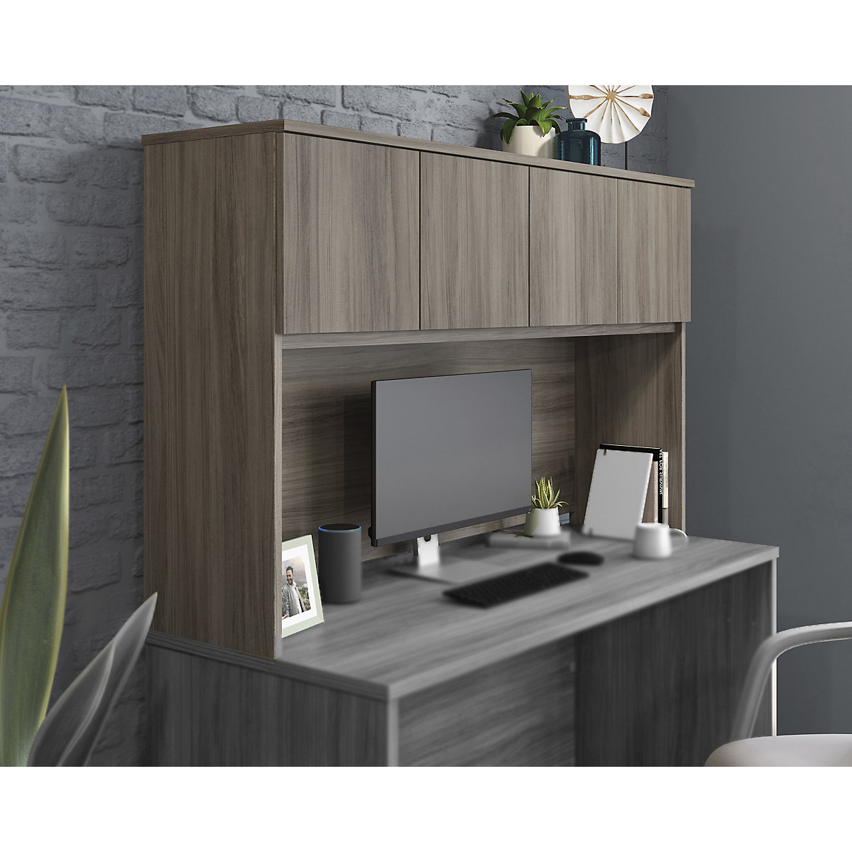 Associate Home Office Desk Hutch