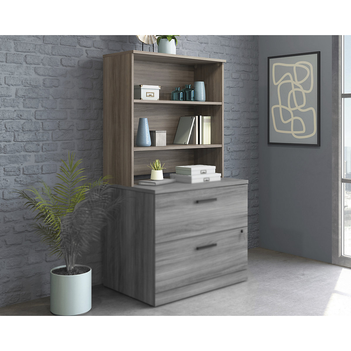 Associate Hutch Office Storage Unit Hutch