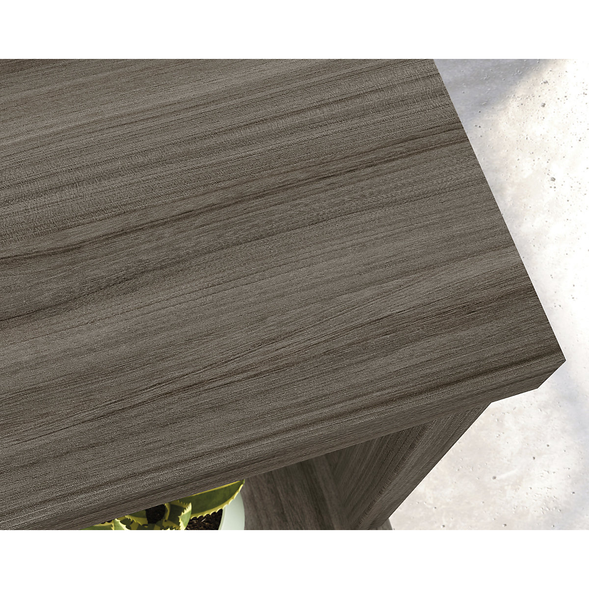 Associate Low Desk Hutch (Product illustration 4)-3