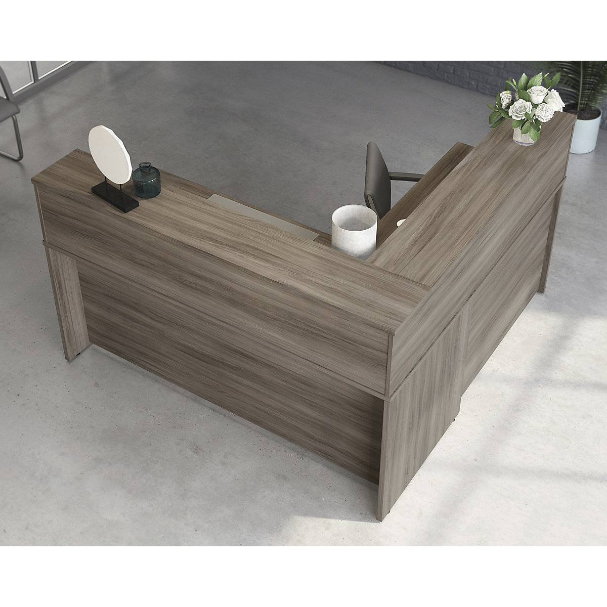 Associate Low Desk Hutch (Product illustration 8)-7
