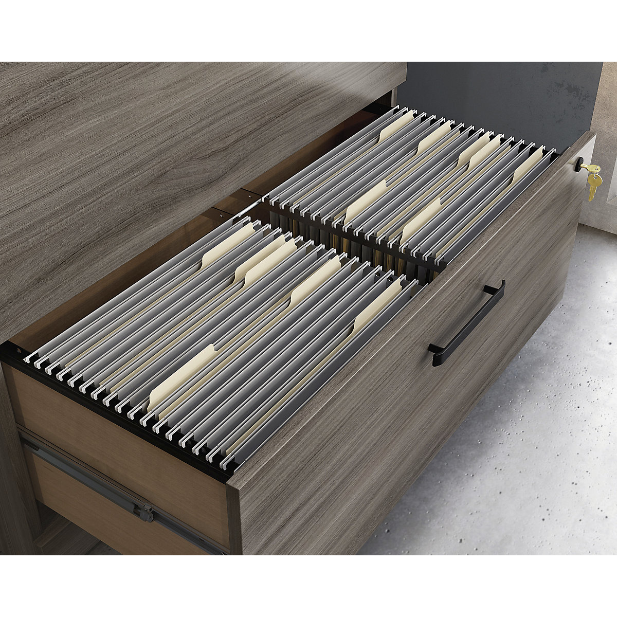 Associate Side Filing Cabinet (Product illustration 3)-2