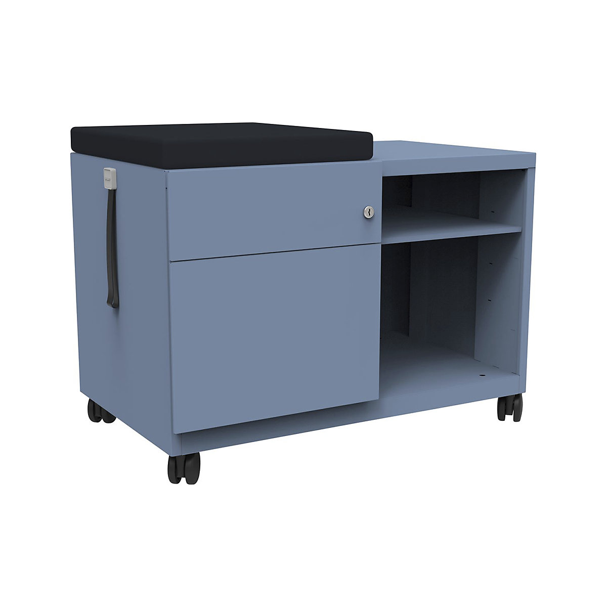 Bisley Caddy Pedestals, Bisley Caddy Pedestals, Bisley Caddy Pedestals | Bisley Blue | Left Hand-5