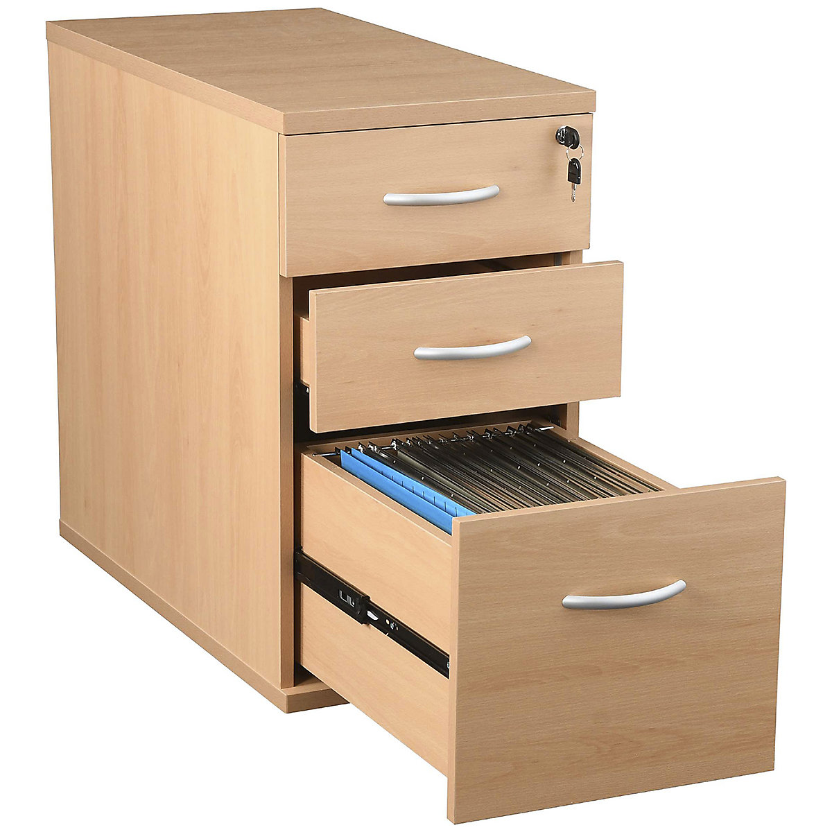 Karbon Desk High Pedestal (Product illustration 8)-7