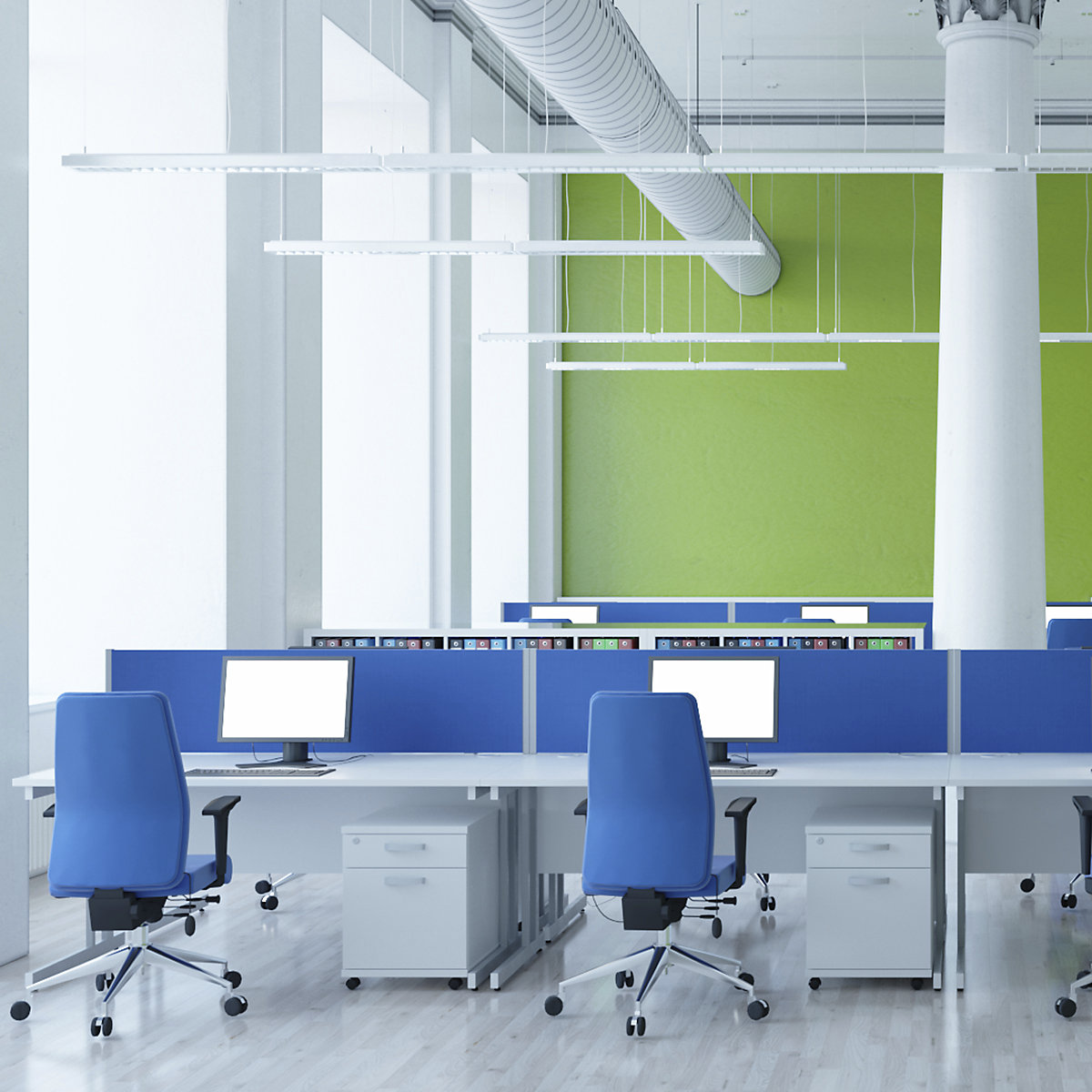 Mobile Under Desk Pedestals (Product illustration 9)-8