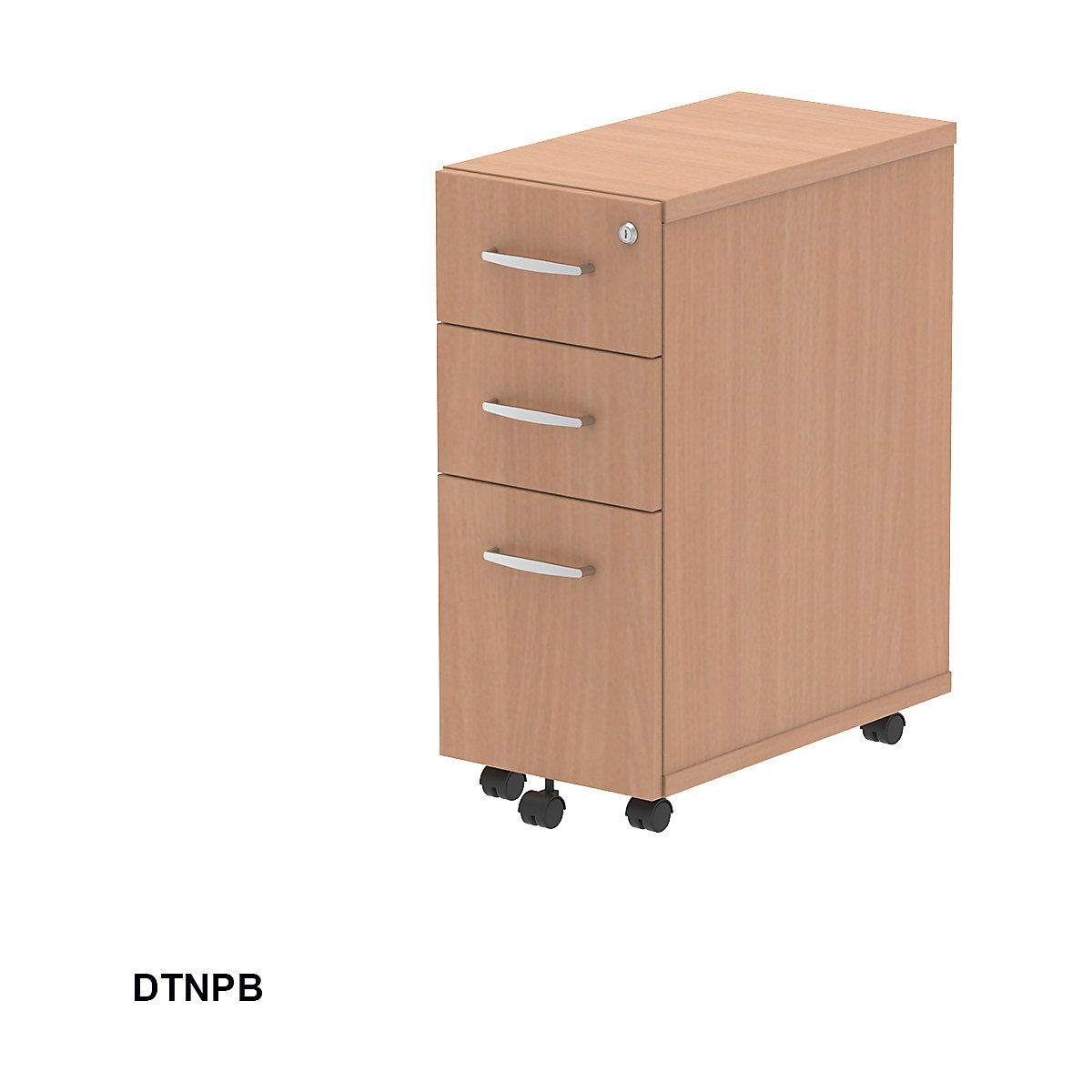Tall and Narrow Under Desk Pedestals (Product illustration 2)-1