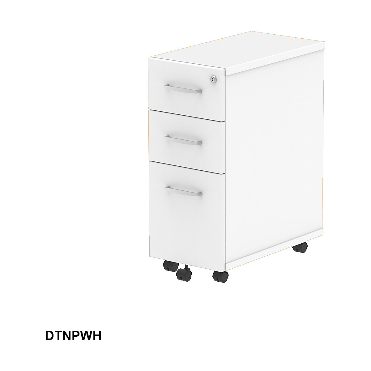 Tall and Narrow Under Desk Pedestals (Product illustration 6)-5