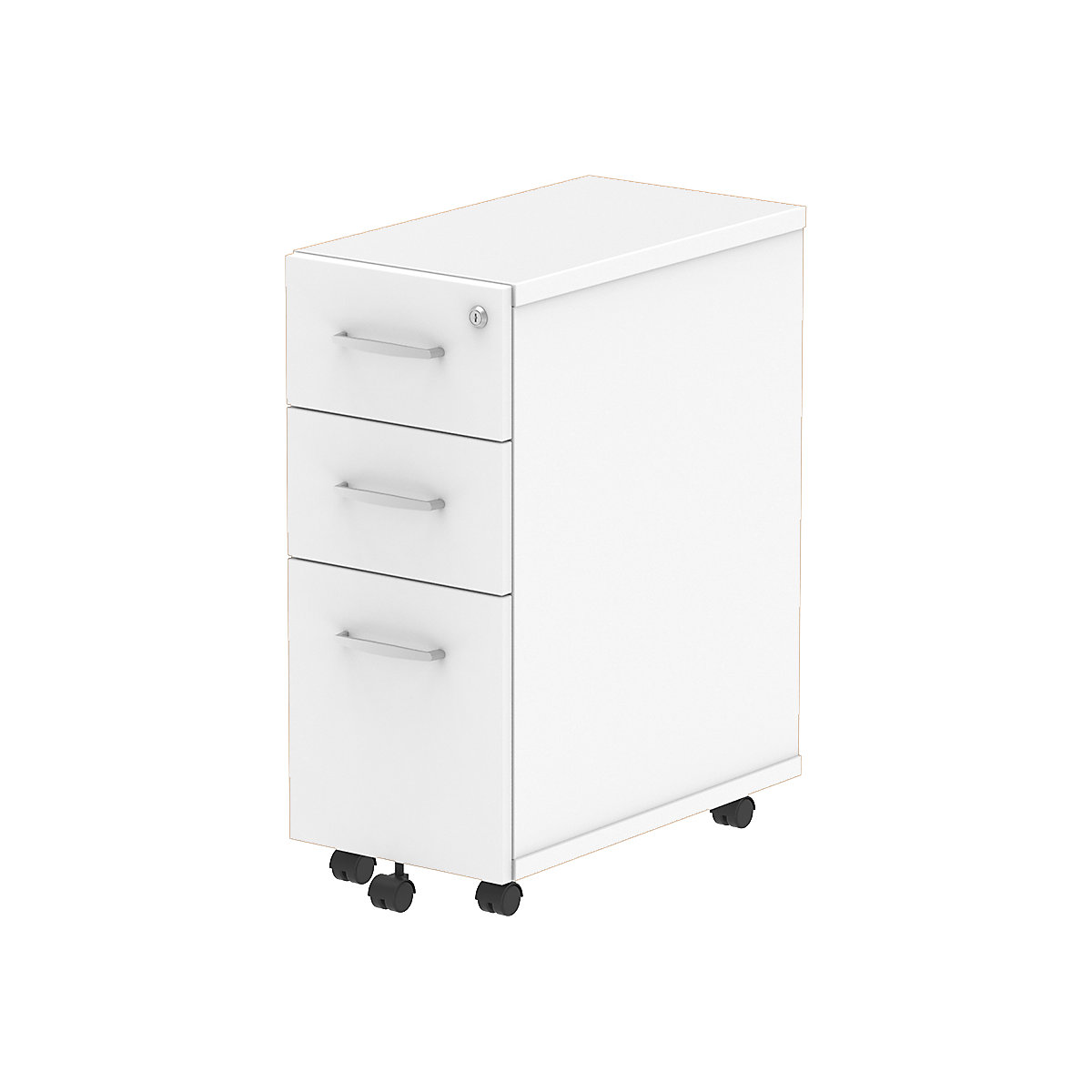 Tall and Narrow Under Desk Pedestals