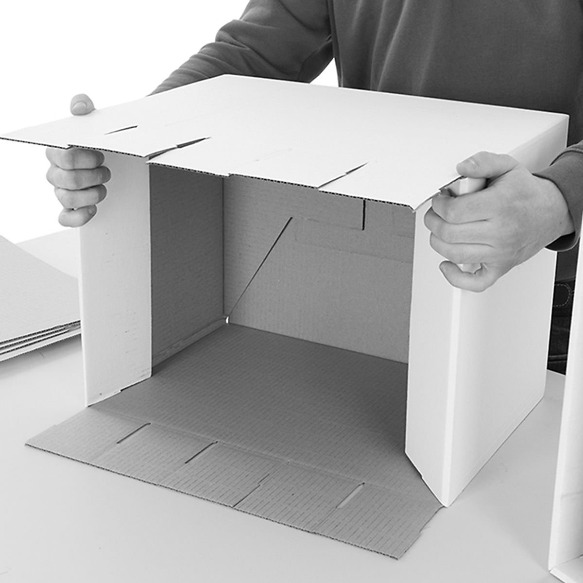 A4 Lever Arch File Holder Box (Product illustration 4)-3