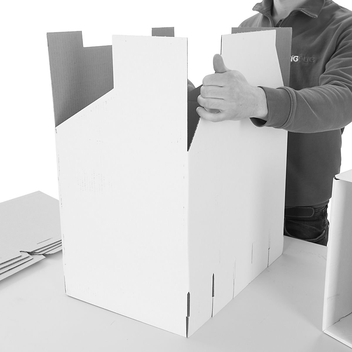 A4 Lever Arch File Holder Box (Product illustration 2)-1