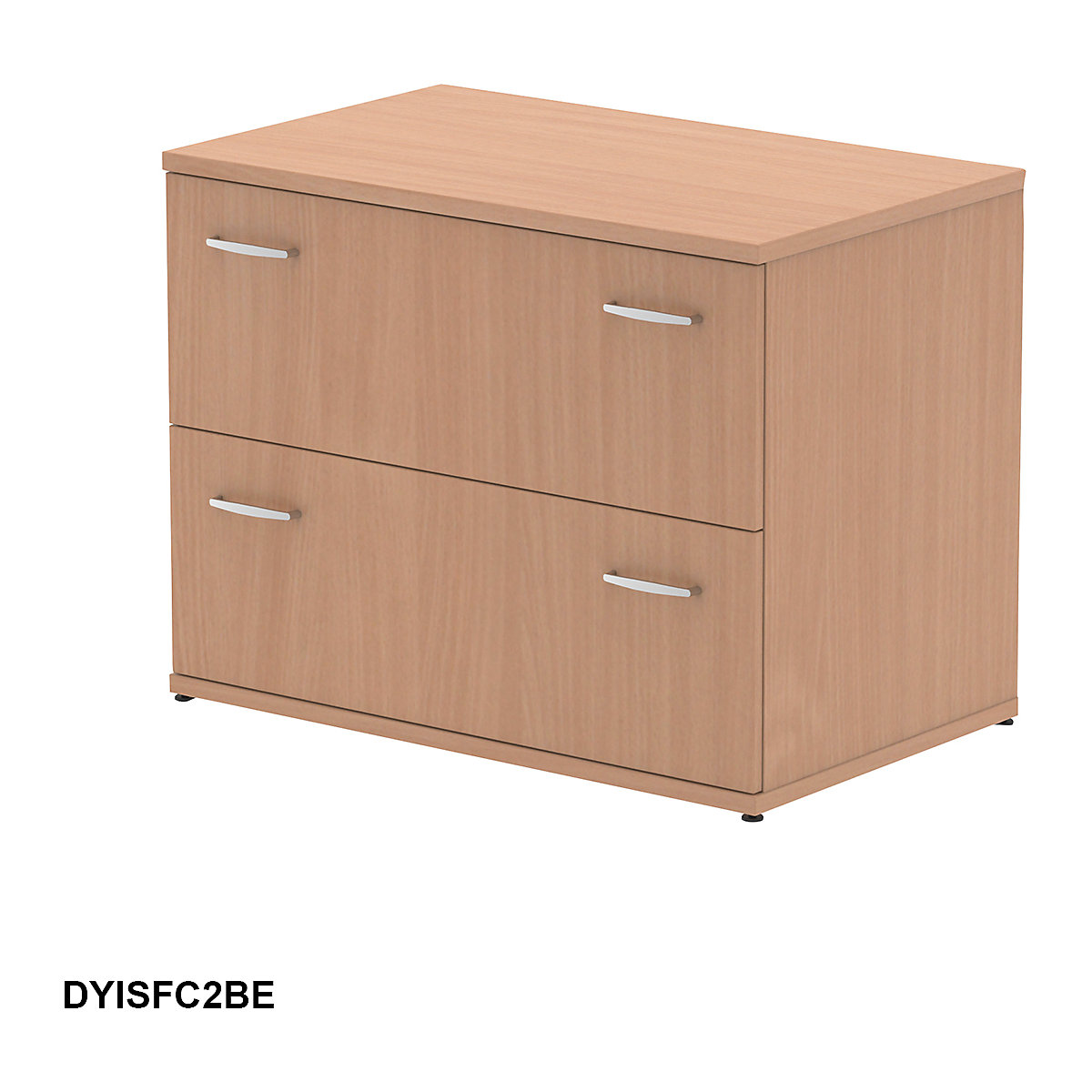 Impulse Wooden Desk High Side Filer Cabinets (Product illustration 2)-1