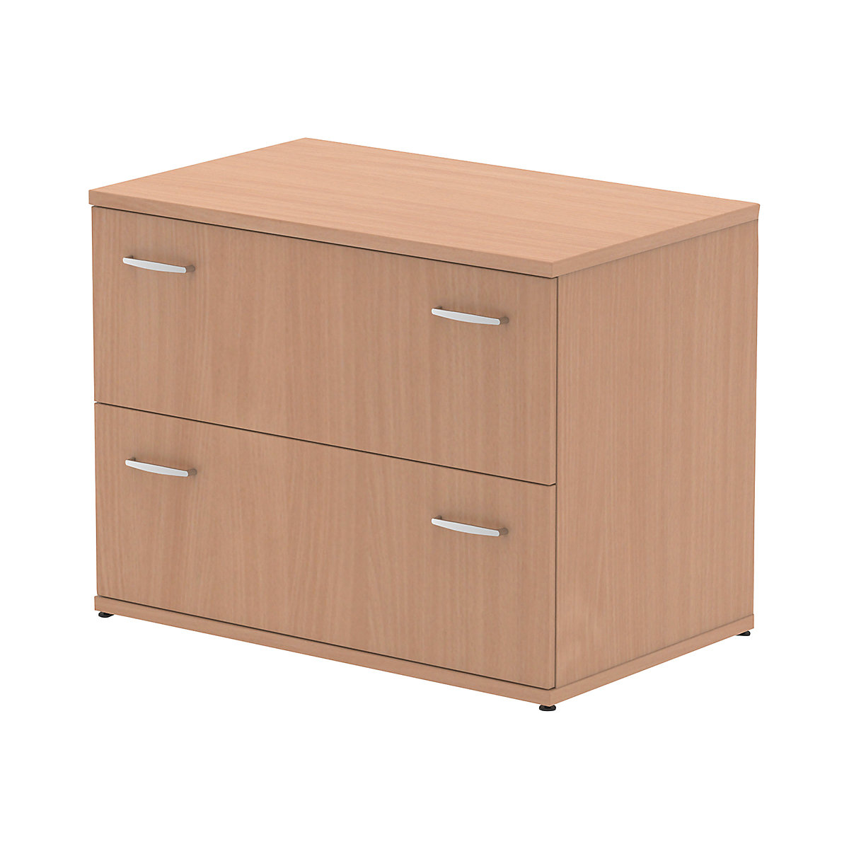 Impulse Wooden Desk High Side Filer Cabinets
