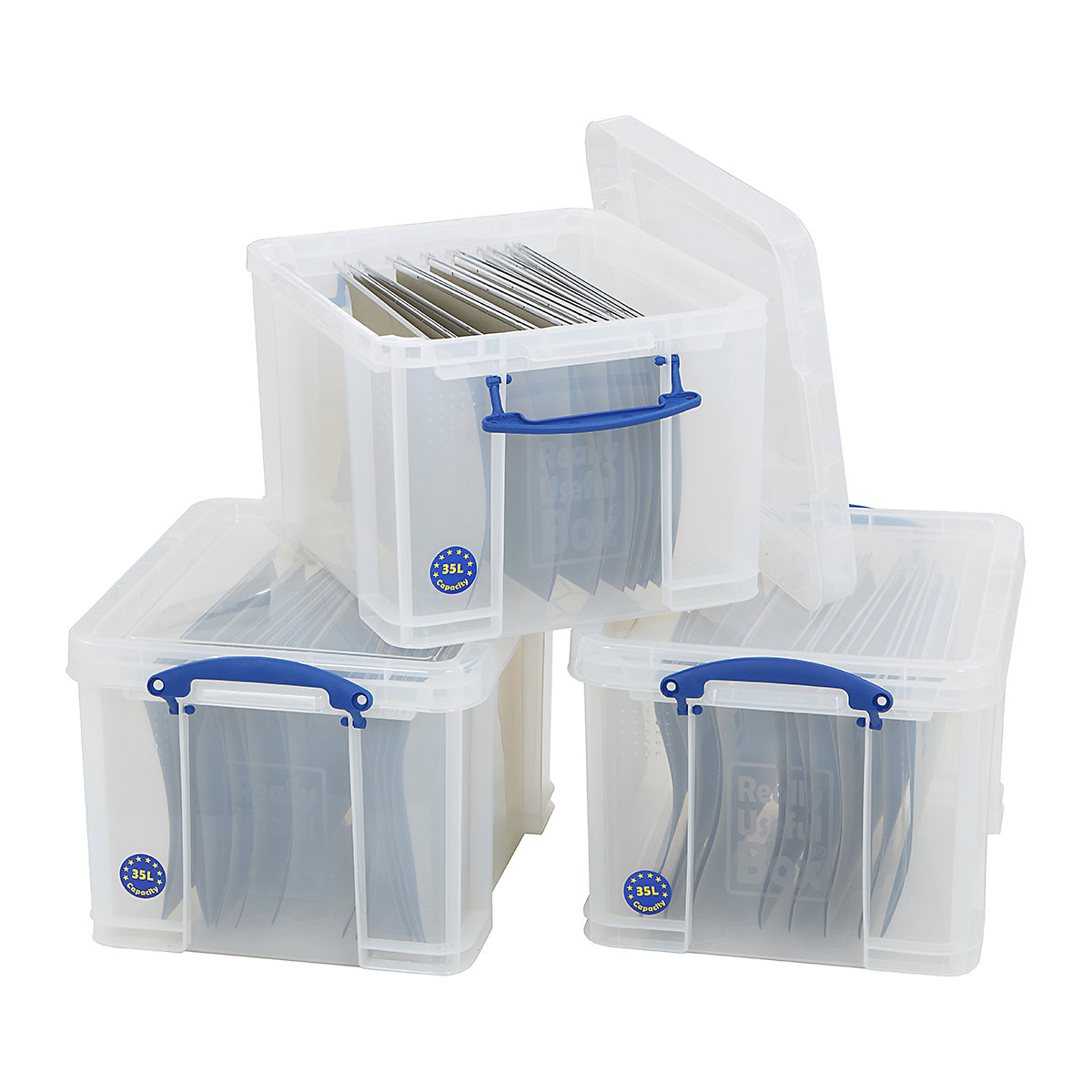 Really Useful Storage Box Kits With Foolscap Suspension Files (Product illustration 4)-3