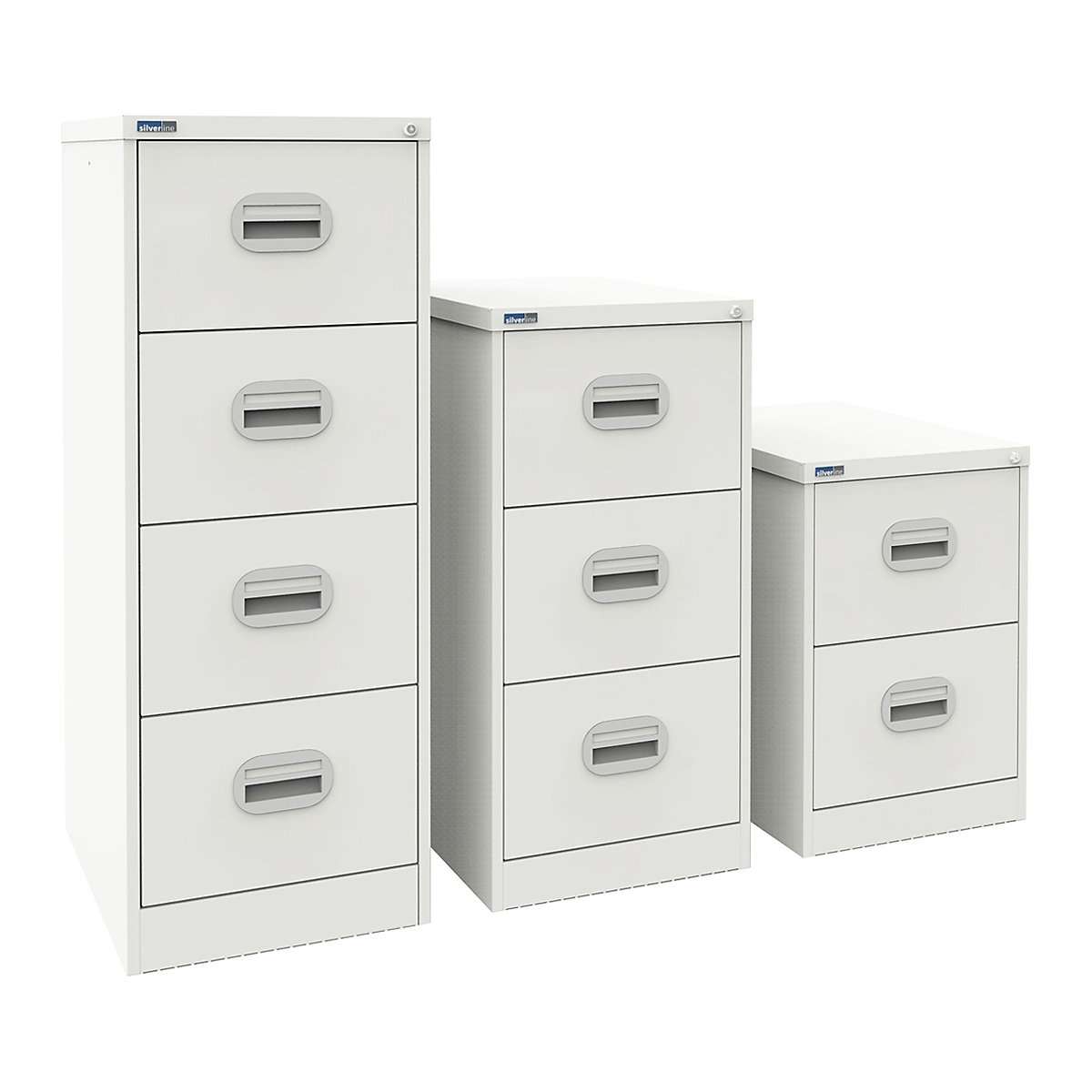 Silverline Kontrax Filing Cabinets