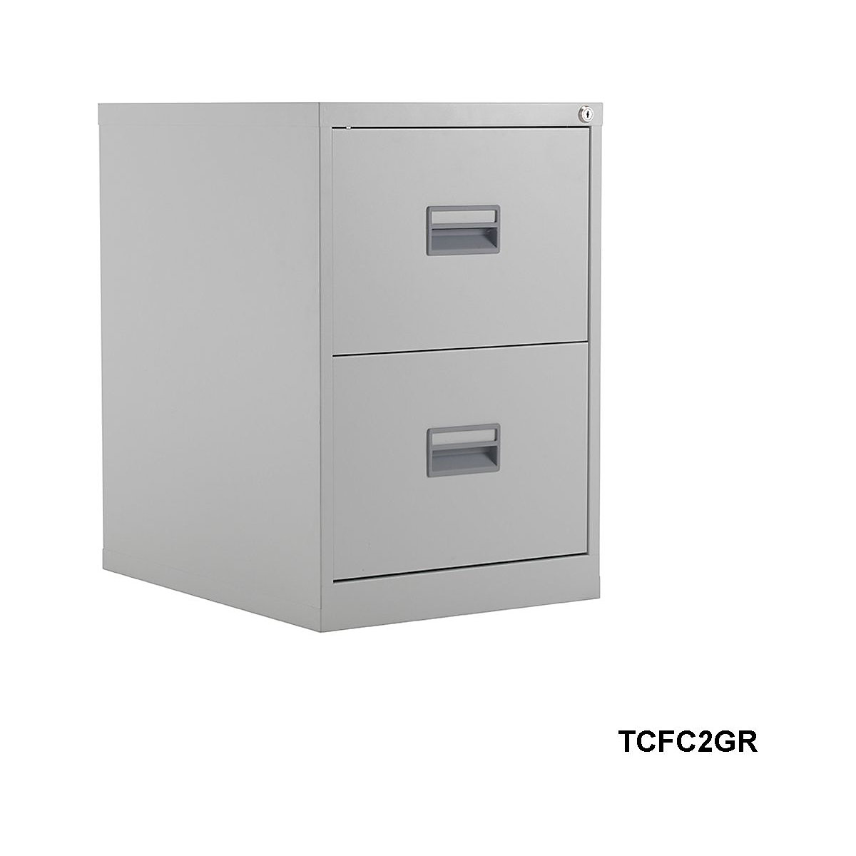 Steel Filing Cabinets In Grey, Black, White & Coffee Cream (Product illustration 2)-1